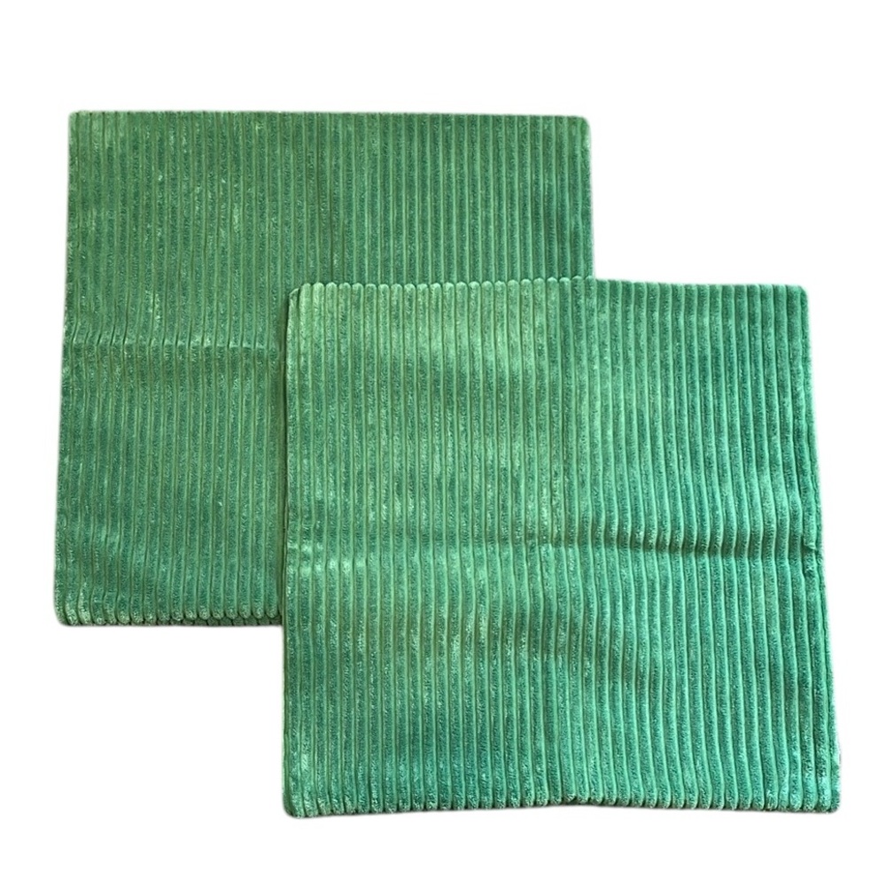 Ribbed Square Cushion Covers
